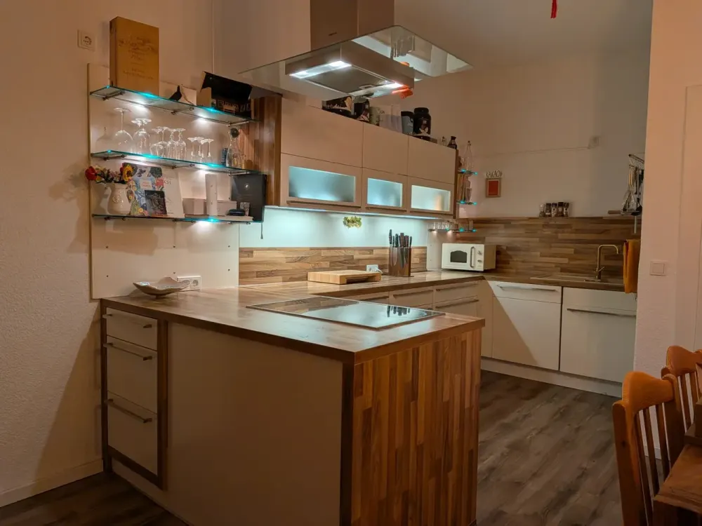 individuelle 4-Zimmer-Wohnung mit Wohnküche