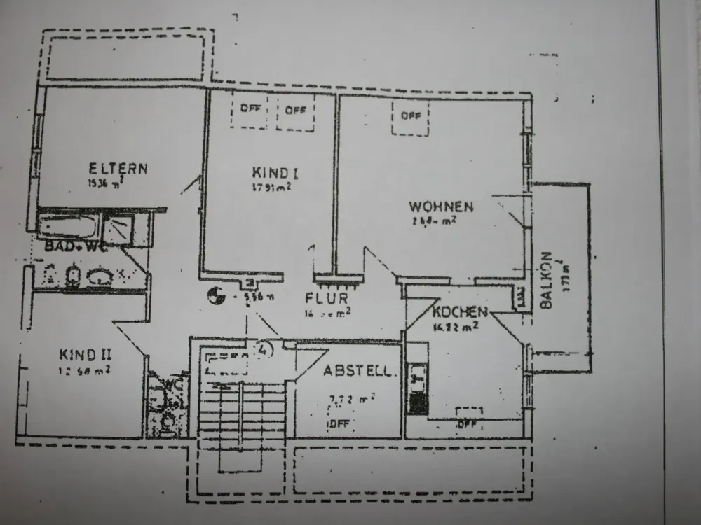 4-Zimmer-DG-Wohnung in MFH