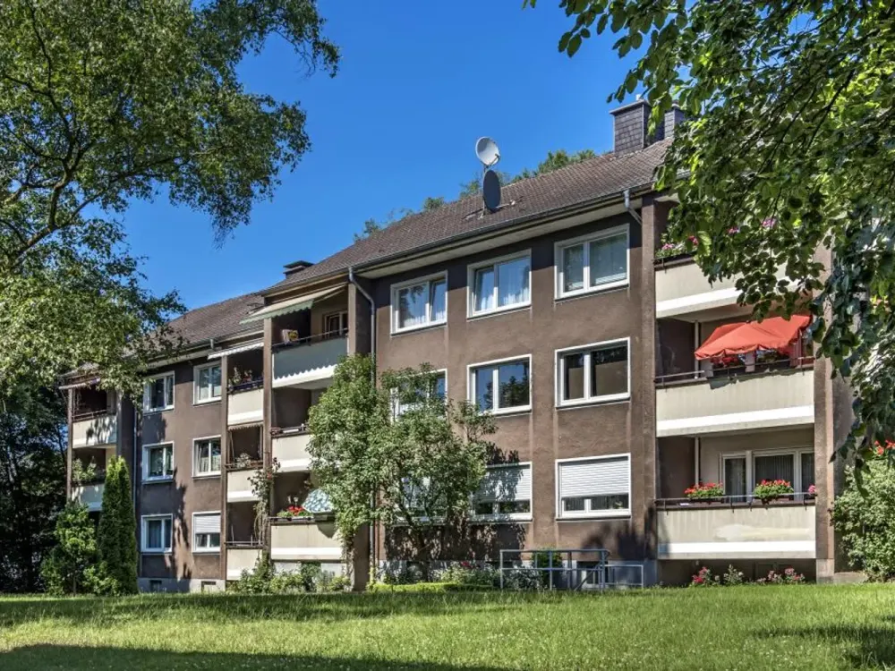 Schöne Erdgeschoß-Wohnung in Hagen-Vorhalle - 3-Zimmer-mit Balkon und neuem Badezimmer!