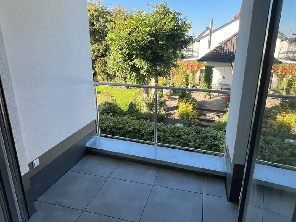 Modern 2-Room New-Build Apartment with Loggia, KfW-40 & QNG Certification, First Occupancy in a Quiet Location!