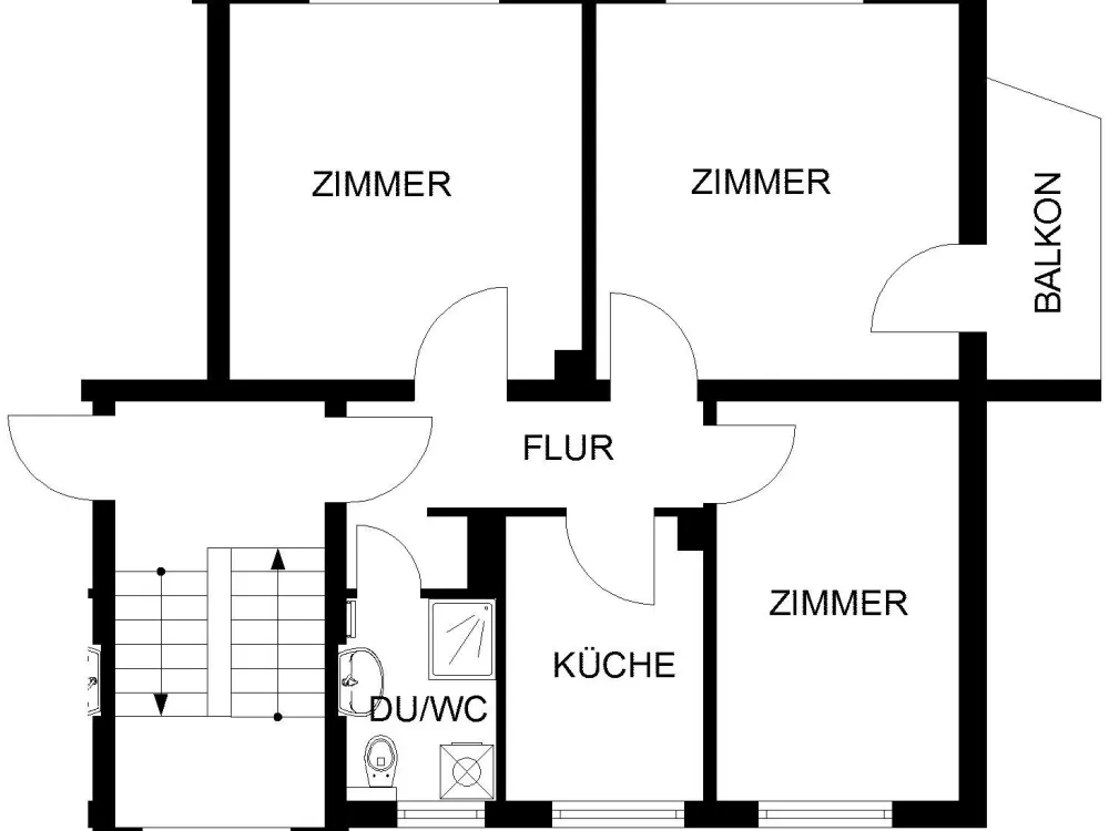 3 Zimmer Wohnung in Hagen