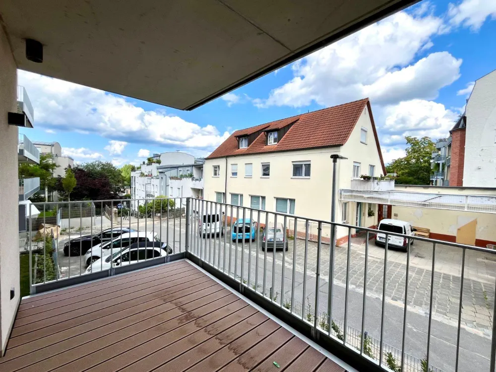 Wohnen mit ZWEI BALKONEN am Fürther Stadtpark *NEUBAU*