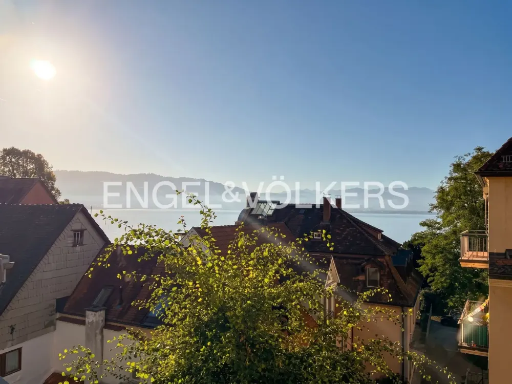 Imposanter Seeblick und 2 Dachterrassen auf der Lindauer Insel