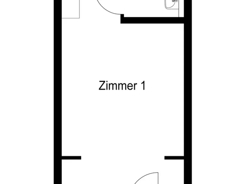 1-Zimmer-Wohnung (WBS 100-140 mit besonderen Wohnbedarf)