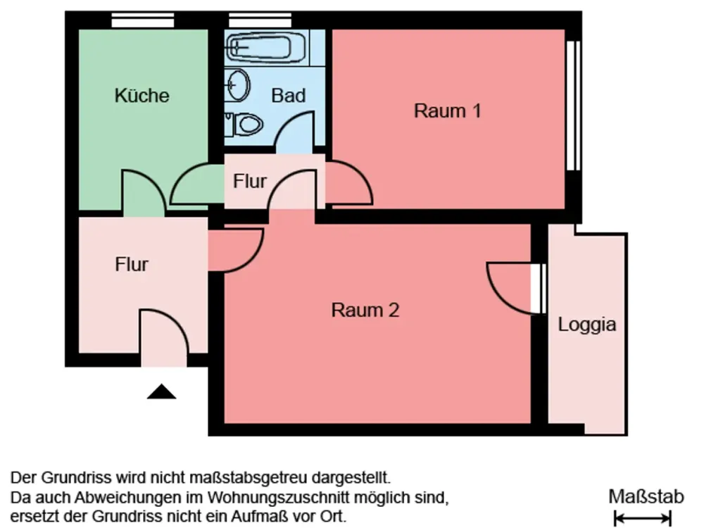 2 Zimmer Wohnung mit WBS in Dortmund-Kurl