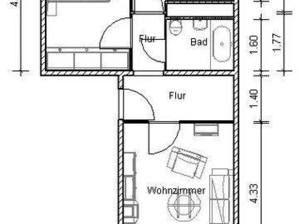Grünau-Ost: 2 Raumwohnung mit Balkon sucht dich!
