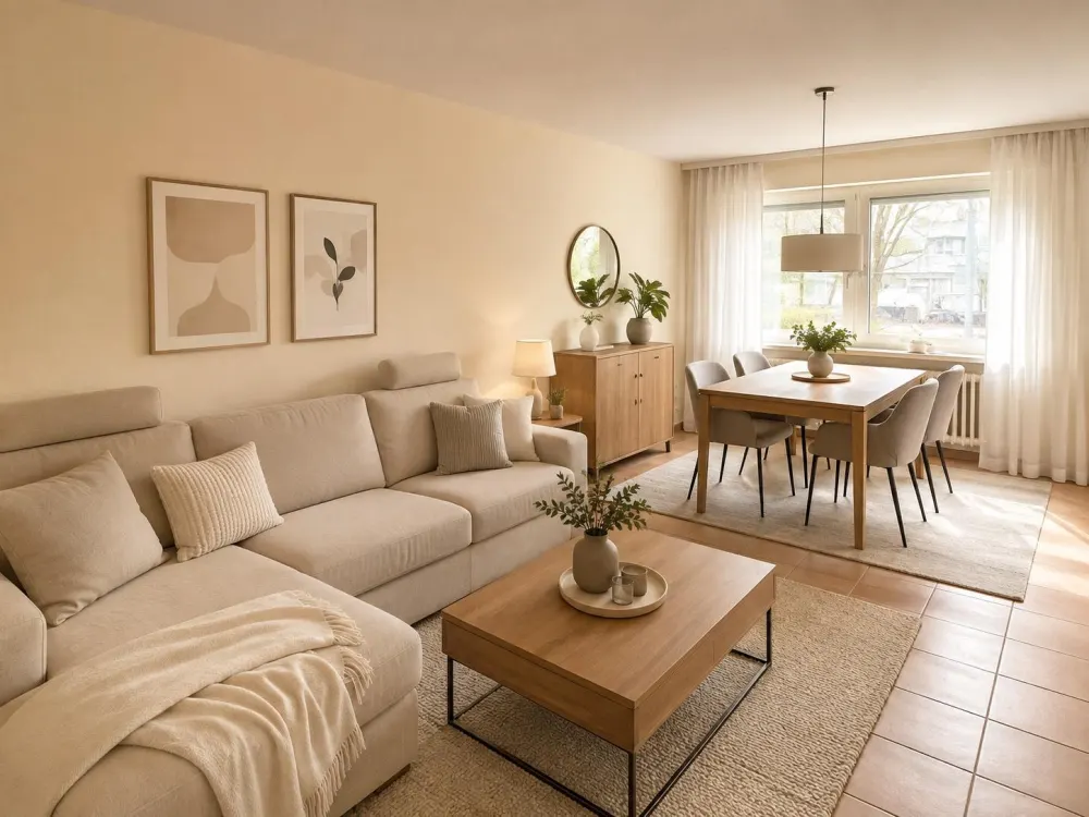 Möblierte 2 Zimmer Wohnung