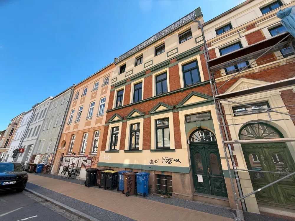 Über den Dächern Rostocks, 3 Zimmer mit großer Dachterrasse