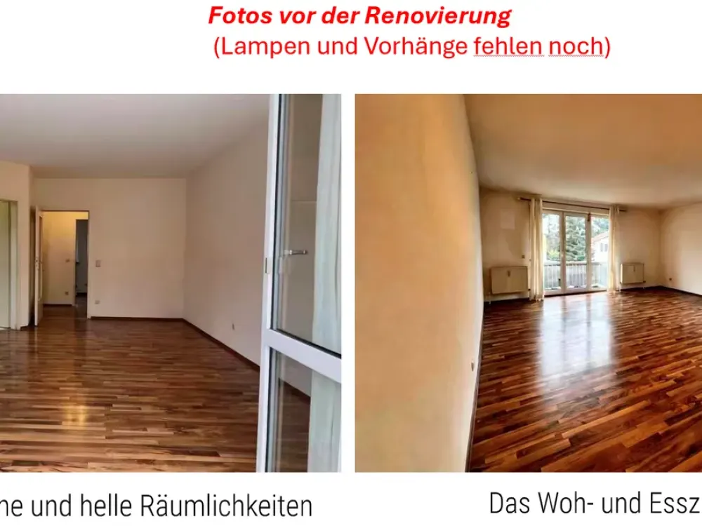 Helle 2-Zi-Wohnung am Ostpark | neuer EBK (WA-Anschluss) | Westbalkon | U-Bahn 80m | 2 Stellplätze