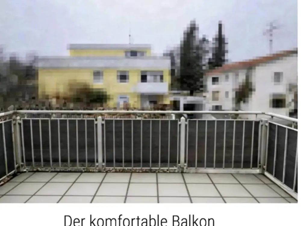 Helle 2-Zi-Wohnung am Ostpark | neuer EBK (WA-Anschluss) | Westbalkon | U-Bahn 80m | 2 Stellplätze