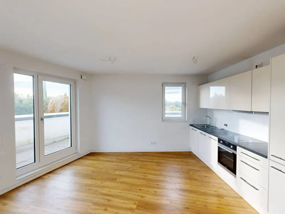 NEW BUILD DREAM: Exclusive 3-Room Apartment with Fitted Kitchen and Large Roof Terrace in Langenhorn