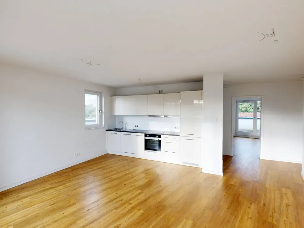 NEW BUILD DREAM: Exclusive 3-Room Apartment with Fitted Kitchen and Large Roof Terrace in Langenhorn
