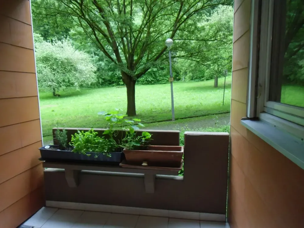 Karlsruhe: 1-Zimmer-Wohnung im Hochparterre mit Tiefgaragenstellplatz