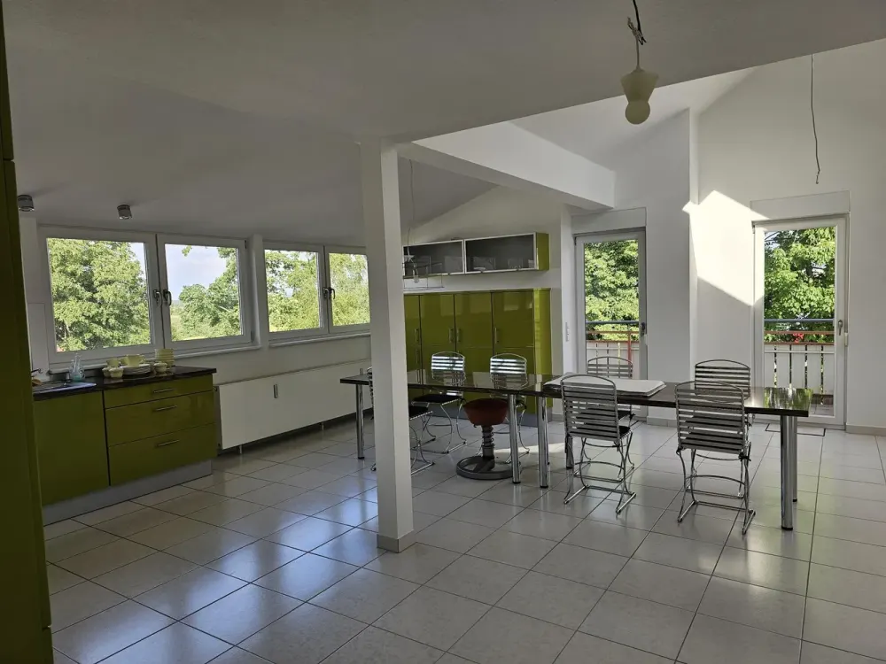 Bright Studio Apartment with Balcony