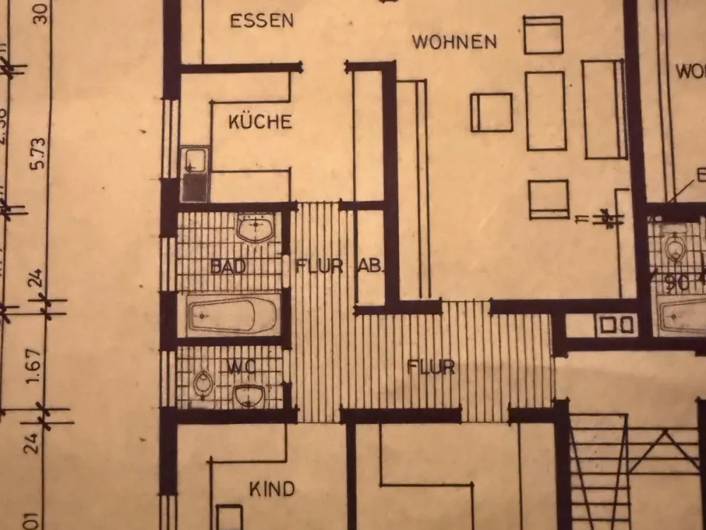 Frisch renovierte Wohnung mit Südbalkon
