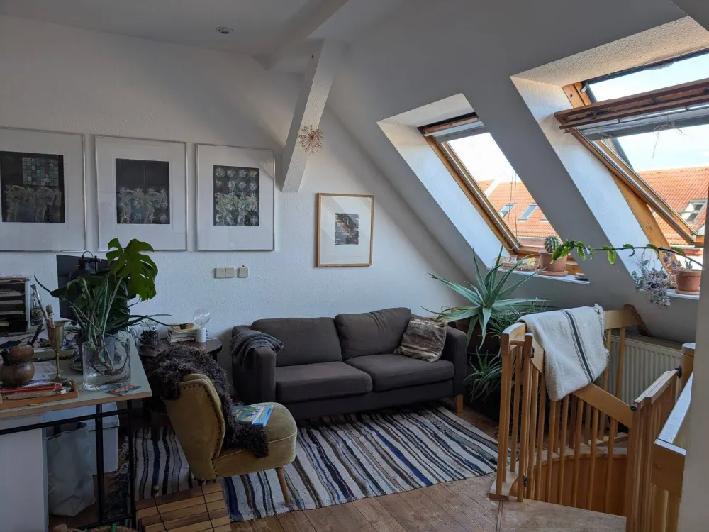 12-Monate, zentral, 130m2, möbiliert
