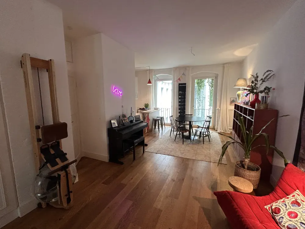 Loft in Kreuzberg: 3-Zimmer-Wohnung mit Balkon