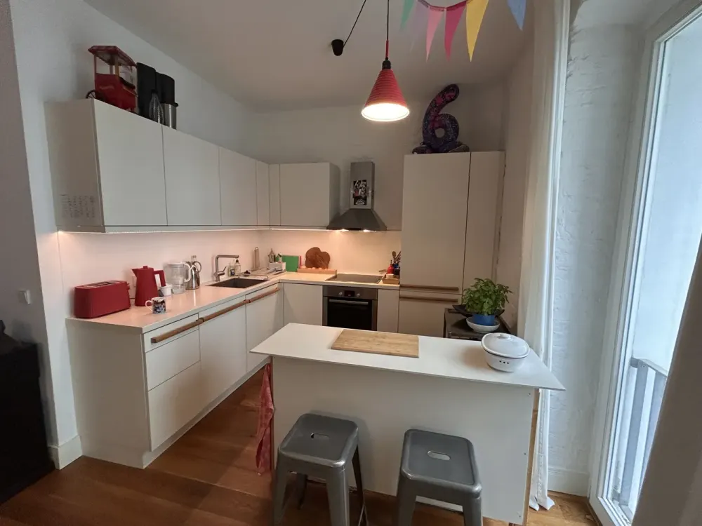 Loft in Kreuzberg: 3-Zimmer-Wohnung mit Balkon