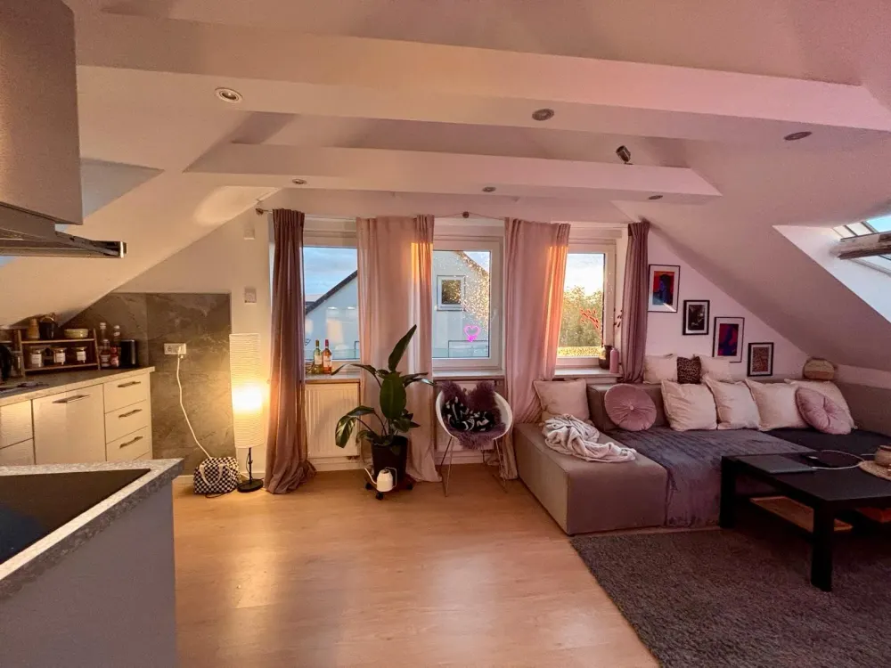 شقة عصرية مكونة من غرفتين في موقع جيد - ابتداءً من 01.12.26