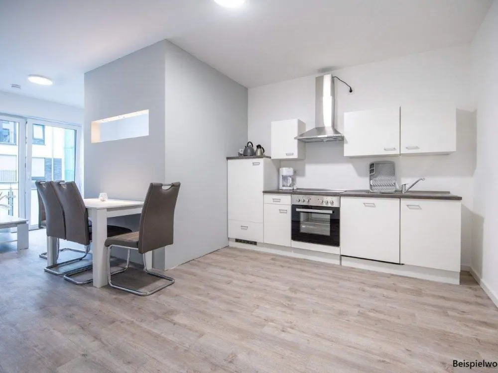 Moderne, möblierte 2-Zimmer-Wohnung mit Balkon & TG-Stellplatz