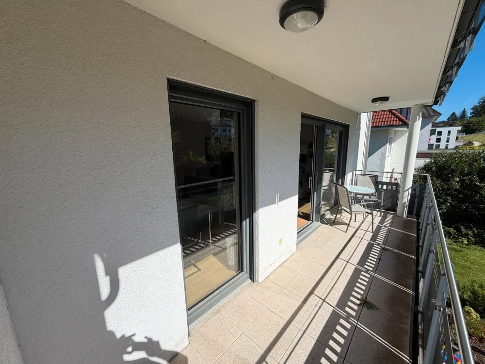 Direkt am Kurpark: Hochwertige 3-Zimmer-Wohnung mit großem Balkon