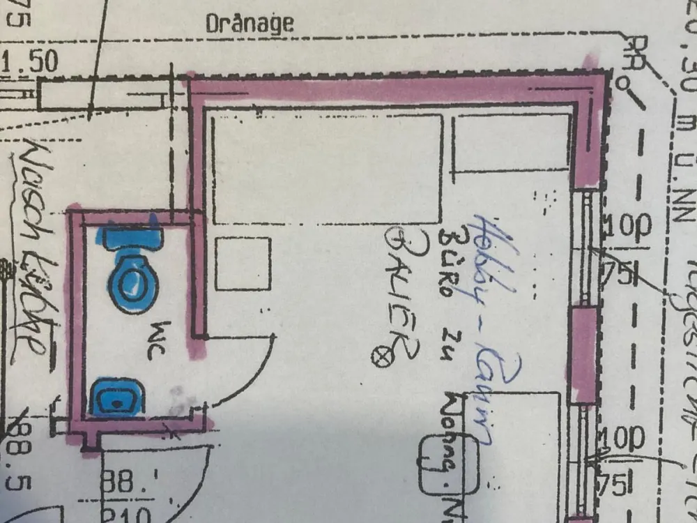 Zuhause mit 2,5 Zimmern in Mühlhofen & extra Hobby-/Büroraum-16m²