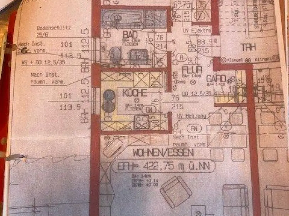 Zuhause mit 2,5 Zimmern in Mühlhofen & extra Hobby-/Büroraum-16m²