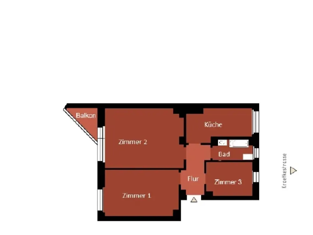 Wohnen in Friedrichsfelde: 2,5 Zimmer mit Top-Anbindung & Erholungsfaktor