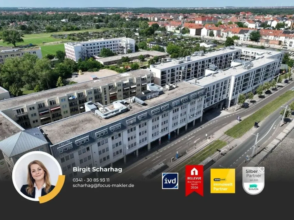 Betreutes Wohnen in unserer Senioren-Residenz "Forum Lindenau" - ruhiges Wohnen mit Terrasse