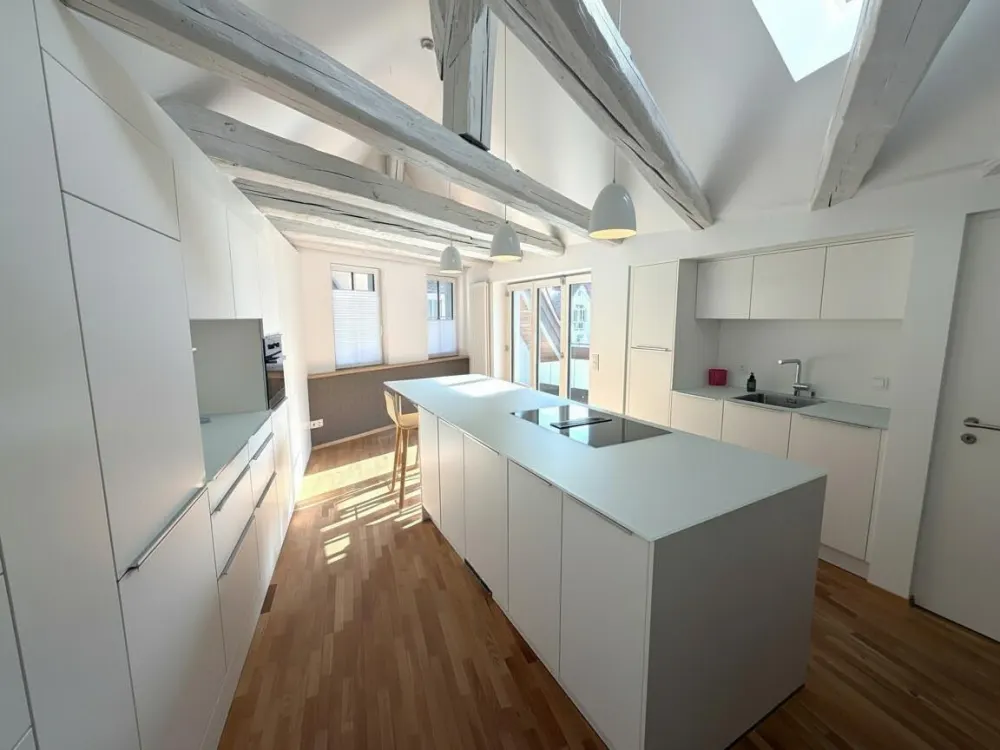 Lichtdurchflutetes Loft mit historischem Flair und komfortablem TG-Stellplatz