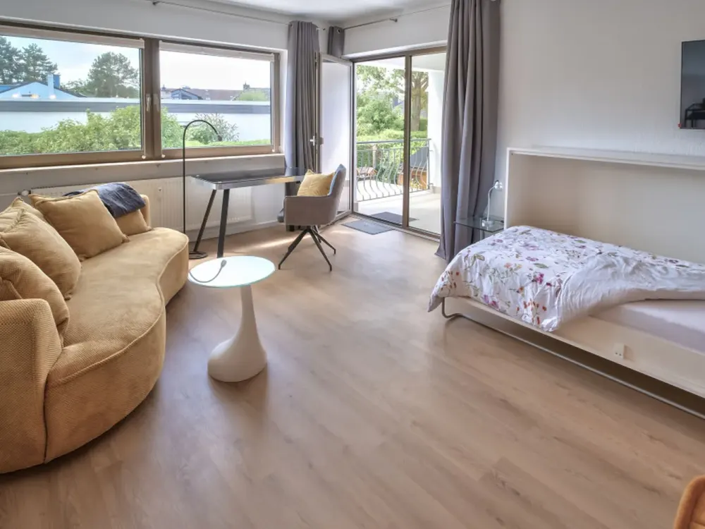 1-Zimmer Wohnung mit Balkon in Dietzenbach VOLL MÖBLIERT