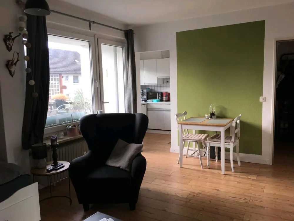 Einzimmerwohnung mit Balkon im Zentrum von Buxtehude