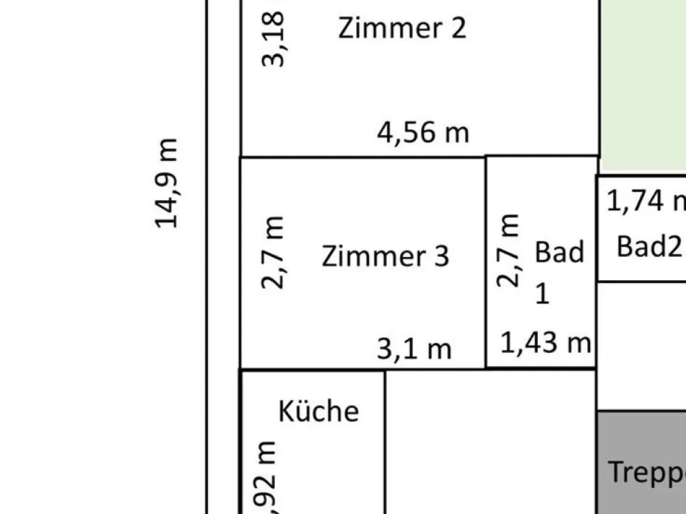 Apartment Near ICE Train Station Kassel, 2.5 Rooms
