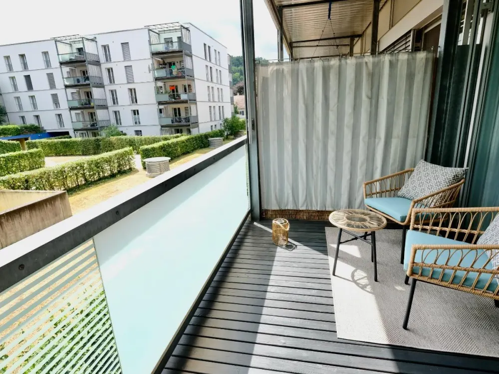 Wunderschöne 2-Zi-Wohnung mit Balkon * Top möbliert * S-Süd *