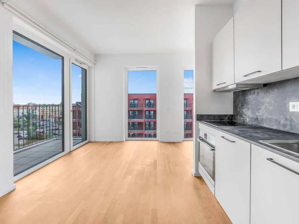 Smart Living im neuen Stadtquartier - Apartment mit Balkon