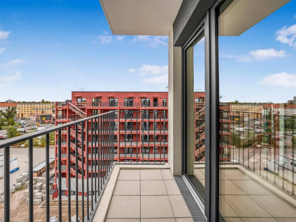 Smart Living im neuen Stadtquartier - Apartment mit Balkon