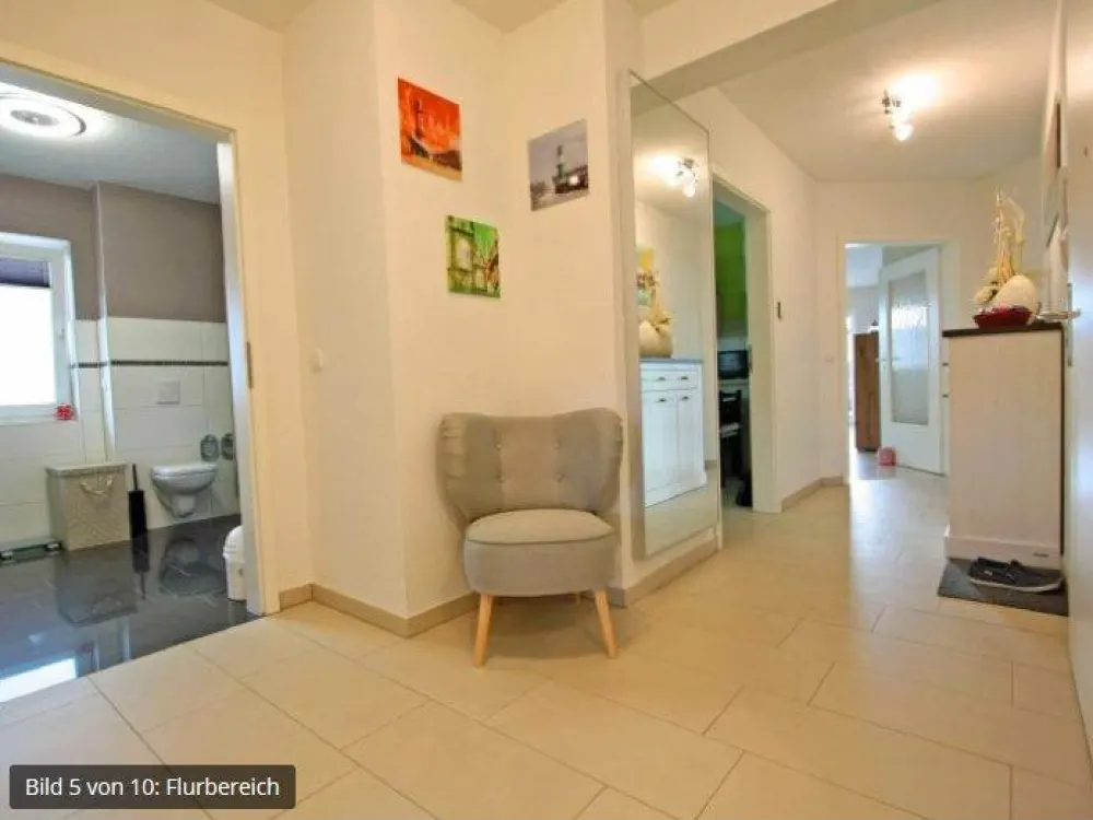 Moderne 3-Zimmer-Wohnung mit Terrasse, Keller und Garage