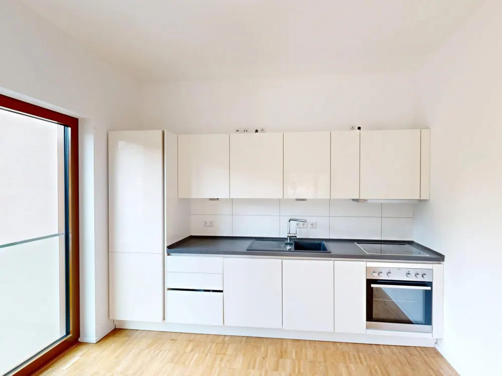 Helles City-Apartment: 3-Zimmer mit zwei Bädern
