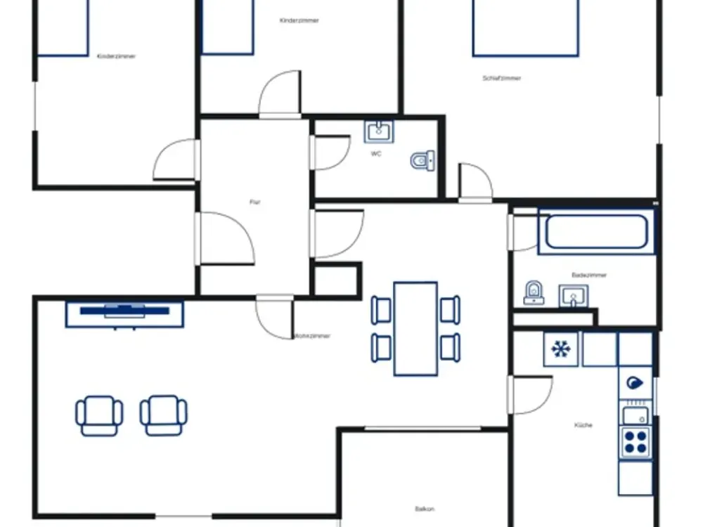 Großzügige 4-Zimmer-Dachgeschosswohnung mit Balkon, frisch renoviert und ganz für sich
