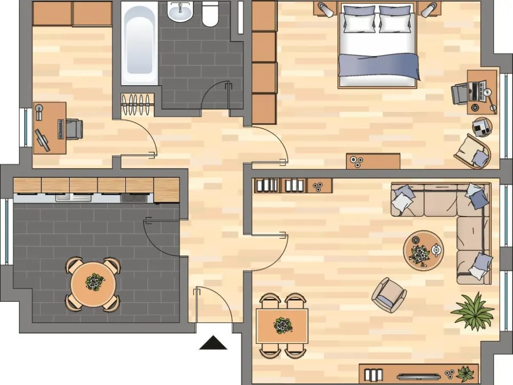 2-Zimmer-Wohnung in Witten Annen / nur mit WBS für 2 Personen!