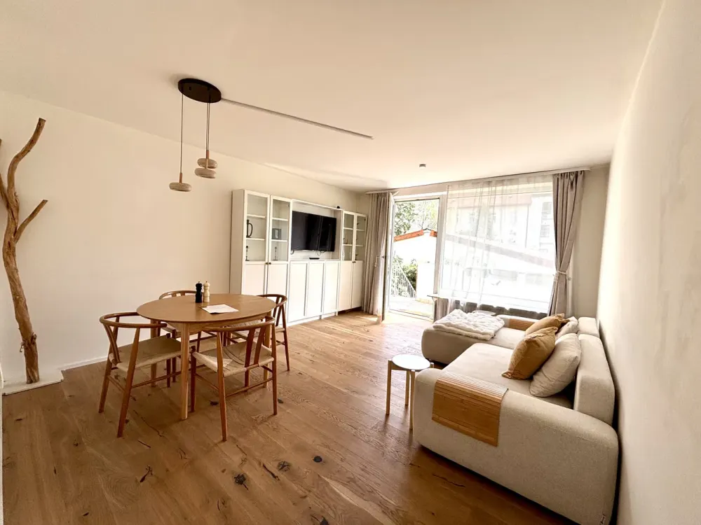 Central Renovated 3-Room Apartment with Terrace