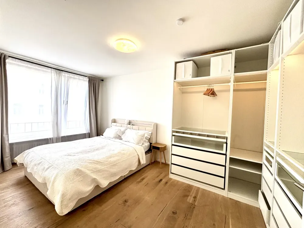 Central Renovated 3-Room Apartment with Terrace