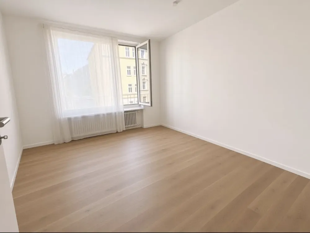 Central Renovated 3-Room Apartment with Terrace