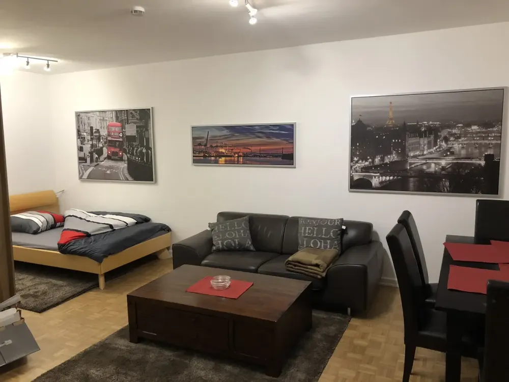 HH-Meiendorf - Renoviert - 1-Zimmer Wohnung vollmöbliert 36qm Waschmaschine