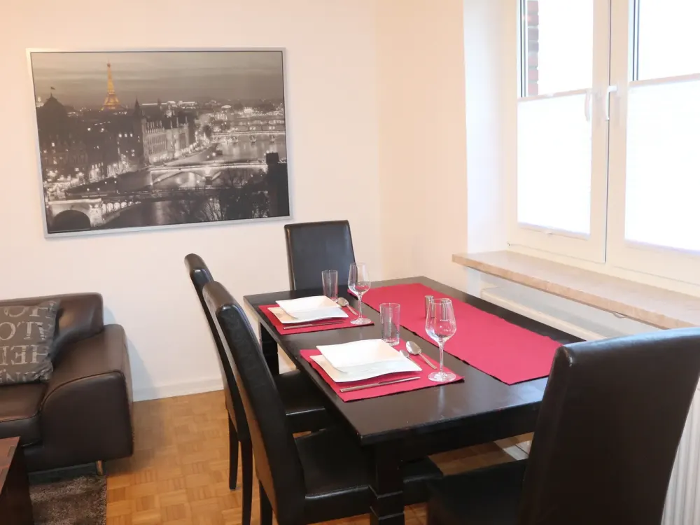 HH-Meiendorf - Renoviert - 1-Zimmer Wohnung vollmöbliert 36qm Waschmaschine