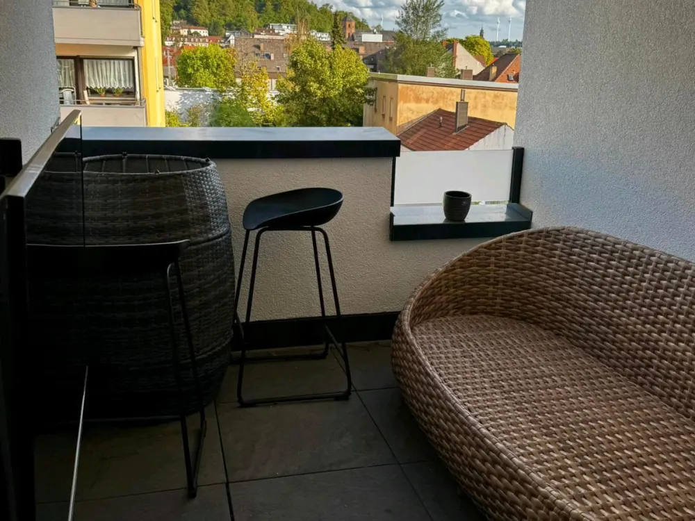 Helle Zweizimmerwohnung mit Balkon in Homburg/Saar