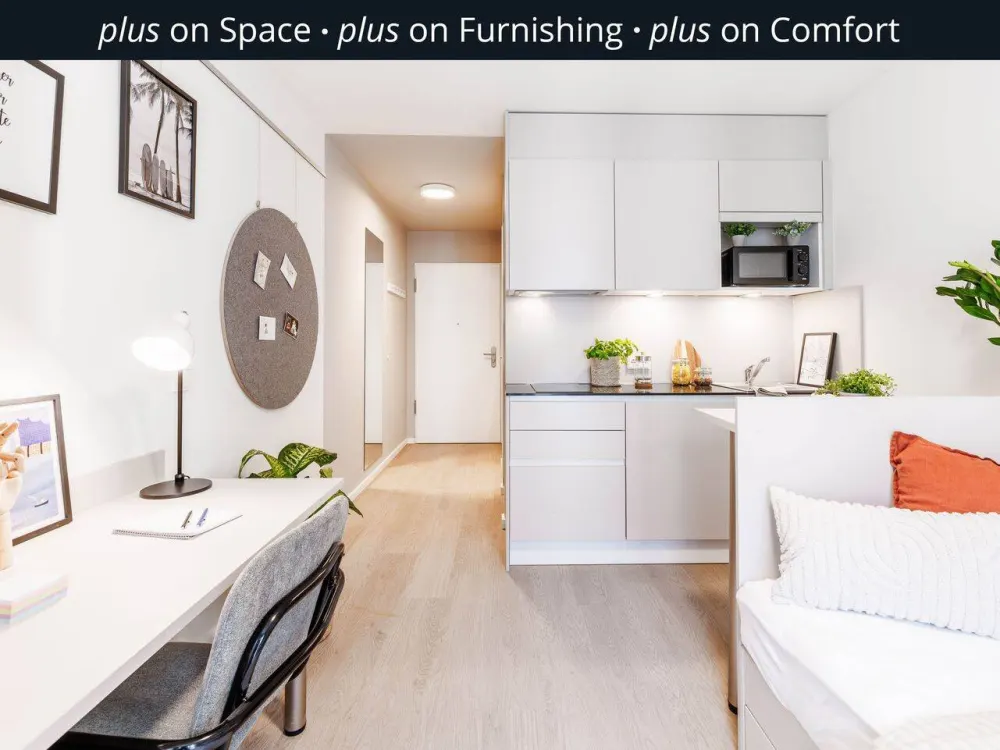 THE FIZZ plus Hamburg Hammerbrook - Vollmöblierte & Ausgestattete Apartments für Studierende