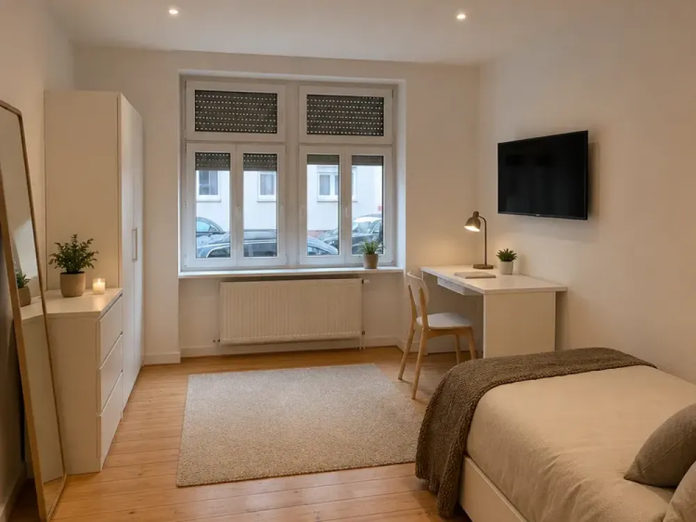 *Vollmöblierte* 1-Zimmer-Wohnung in Bockenheim