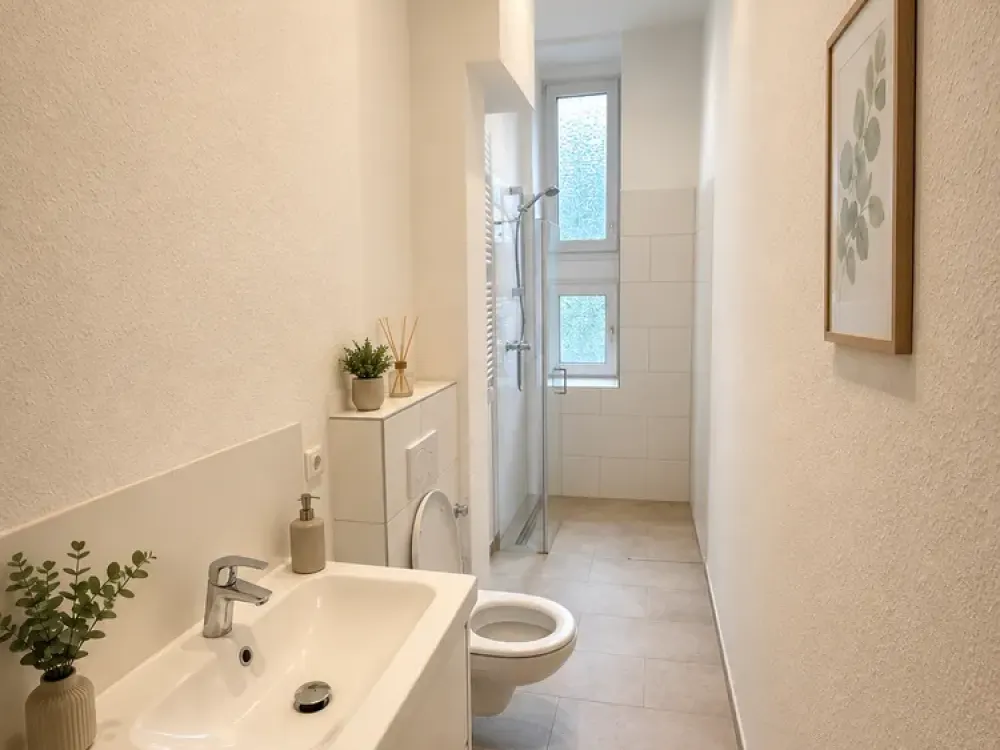 *Vollmöblierte* 1-Zimmer-Wohnung in Bockenheim