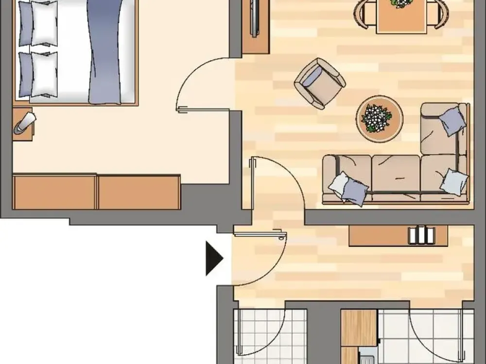 2-Zimmer Wohnung in Dortmund Bövinghausen